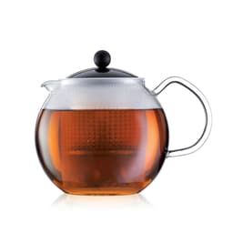 Bodum Tepresse med glasshåndtak og farget plastlokk ASSAM 1.0 L