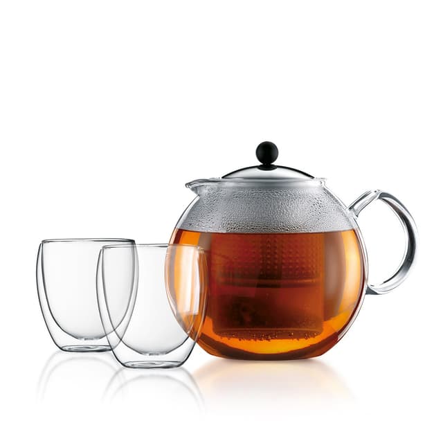 Bodum Tekande med plast filter ASSAM SET 1.5 L