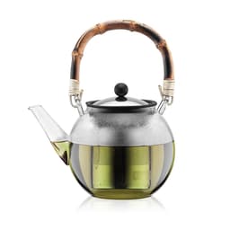 Bodum Tekande med bambus håndtag og stålfilter ASSAM 1.0 L