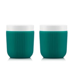 Bodum Enkelveggskrus i porselen med silikonbånd DOURO 0.3 L