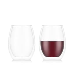 Bodum Set med 2 dubbelväggiga vinglas- Merlot SKÅL 0.5 L