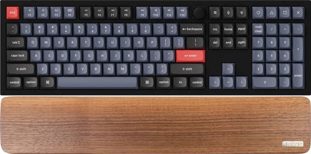Keychron Q6 keyboard wrist rest