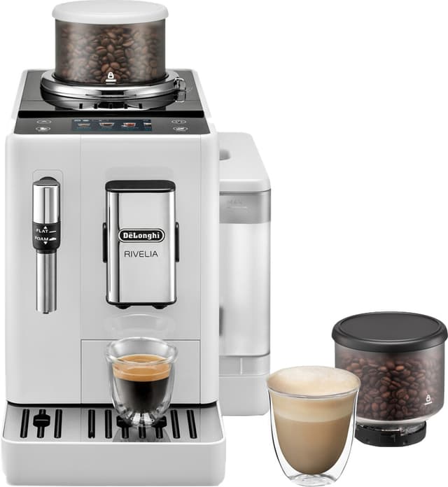 DeLonghi Rivelia Helautomatisk Kaffemaskin EXAM440.35.W