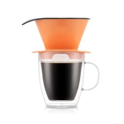 Bodum Filterholder og kopp med doble vegger POUR OVER 0.3 L