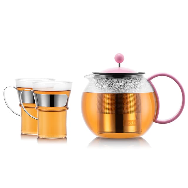Bodum Tekande med stålfilter ASSAM SET 1.0 L