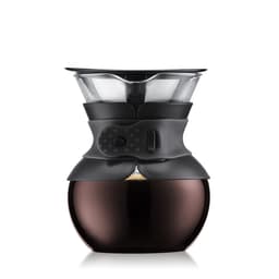 Bodum Kahvinkeitin pysyvällä samankokoisella suodattimella POUR OVER 0.5 L