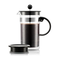 Bodum Stempelkande, dobbeltvæg, 8 kopper, 1,0 L, med ekstra køleskabslåg BISTRO NOUVEAU 1.0 L
