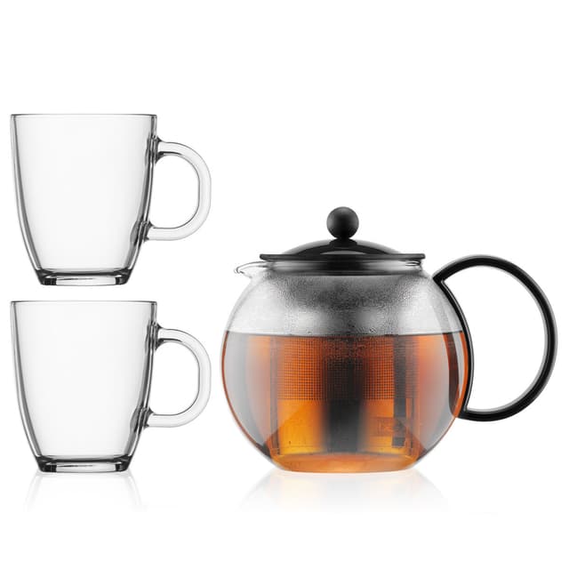 Bodum Tekande med stålfilter ASSAM SET 1.0 L