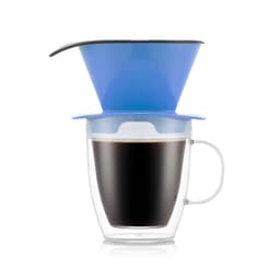 Bodum Kahvinsuodatin ja kaksoisseinäinen muki POUR OVER 0.3 L