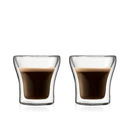 Bodum 2 pk glass ASSAM 0.1 L