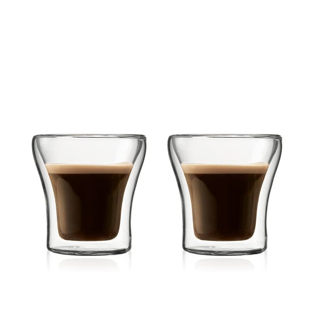 Bodum 2 pk glass ASSAM 0.1 L