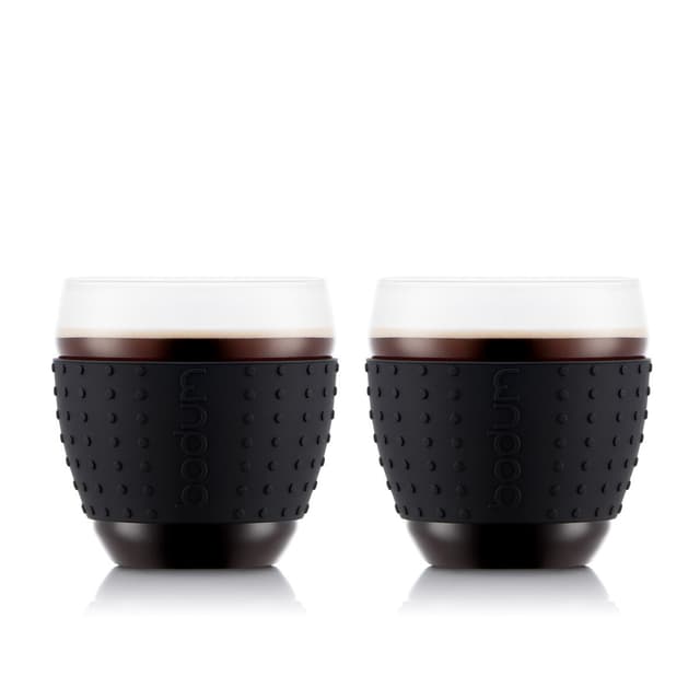 Bodum 2 stk. glas med silikone PAVINA 0.35 L