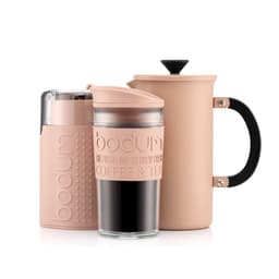 Bodum Stempelkande af rustfrit stål med 8 kopper/1.0 l SET 2 - EURO 1.0 L