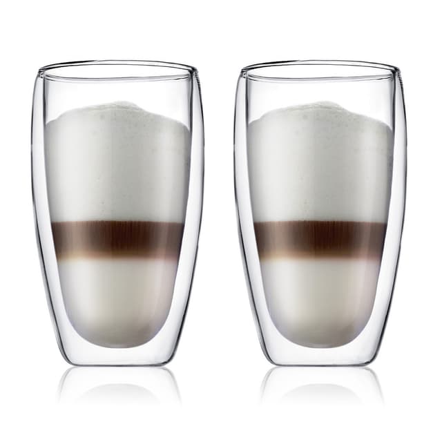 Bodum 2 stk glass PAVINA 0.45 L