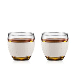 Bodum 2 pk glass med silikonbånd PAVINA 0.1 L