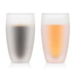 Bodum 2 dubbelväggiga glas täckta med silikon 0.45 l PAVINA 0.45 L