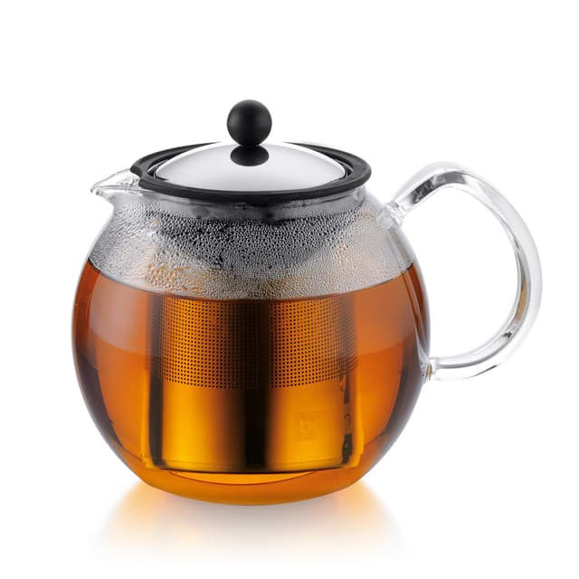 Bodum Tekande med glashåndtag og stålfilter ASSAM 1.5 L