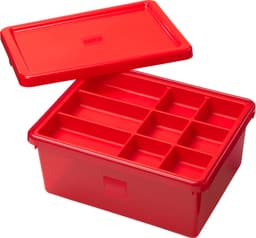 Play LEGO oppbevaringsboks (rød)