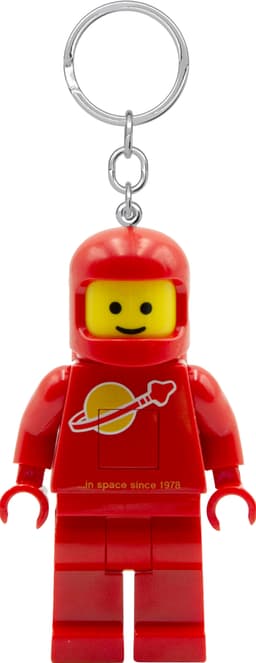 LEGO LED-nyckelring (röd rymdman)