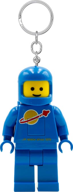 LEGO LED-nyckelring (blå rymdman)