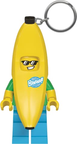 LEGO LED-nøkkelring (bananfyr)
