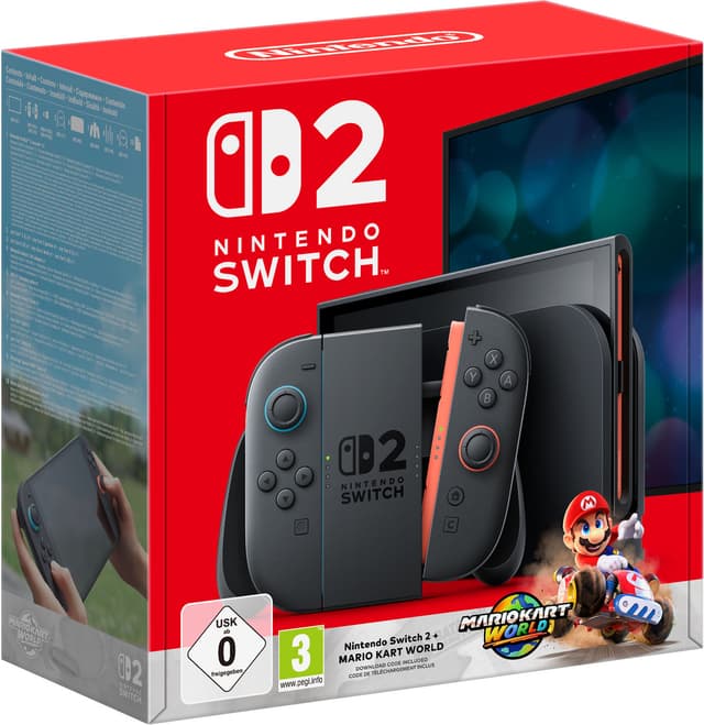 Nintendo Switch 2 spillkonsoll (Mario Kart World-pakke) - Elkjøp