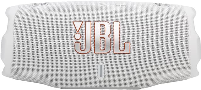 JBL Charge 6 trådløs bærbar høyttaler (hvit)