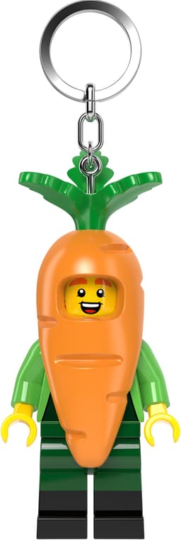 LEGO LED nøglering (gulerodmaskot)