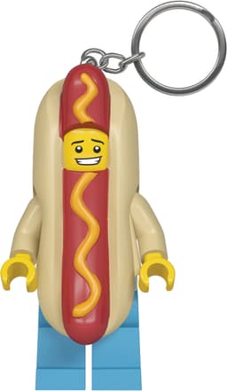 LEGO LED-nøkkelring (hot dog-mann)