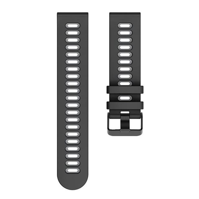 Twin kellon ranneke Garmin Vivoactive 6 - Musta/harmaa