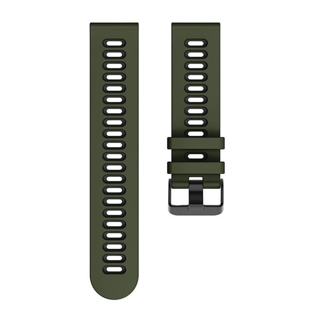 Twin Urrem til Garmin Vivoactive 6 - Grøn/sort
