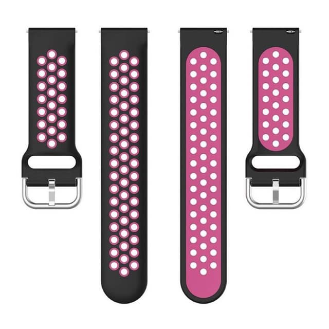 EBN kellon ranneke Garmin Vivoactive 6 - Musta/tummapinkki