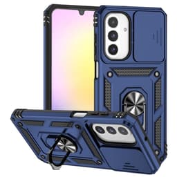 SKALO Samsung A26 5G Armor Metallirengas Kameraliukusuoja Suojakuori - Sininen