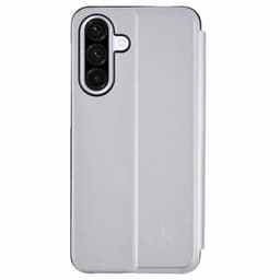 SKALO Samsung A36 5G Clear View Flip Cover - Sølv