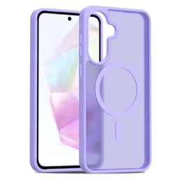 SKALO Samsung A56 5G Skin-touch Hybrid Suojakuori - Violetti