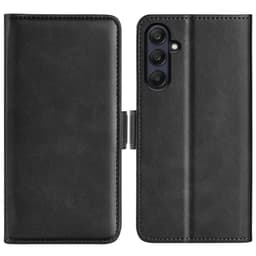 SKALO Samsung A26 5G Premium ID Lompakkokotelo - Musta