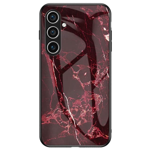 SKALO Samsung A36 5G Marmor Hærdet Glas TPU Cover - #4