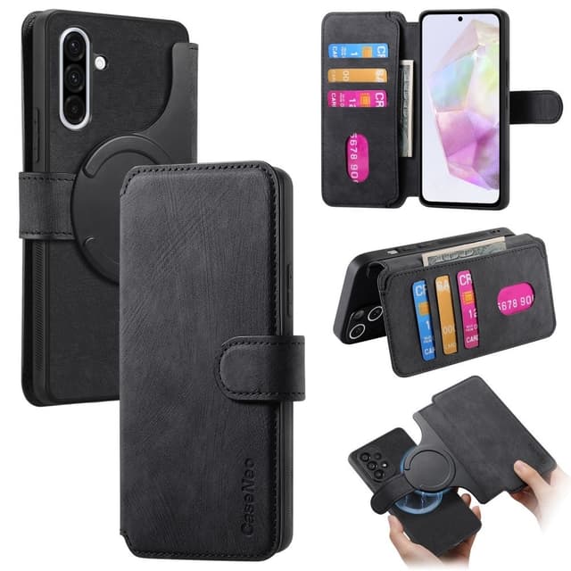 SKALO Samsung A36 5G CASENEO MW-03 Flip Cover - Sort