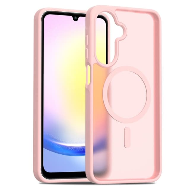 SKALO Samsung A26 5G Skin-touch Hybrid Skal - Rosa