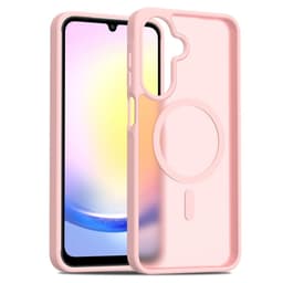 SKALO Samsung A26 5G Skin-touch Hybrid Suojakuori - Pinkki