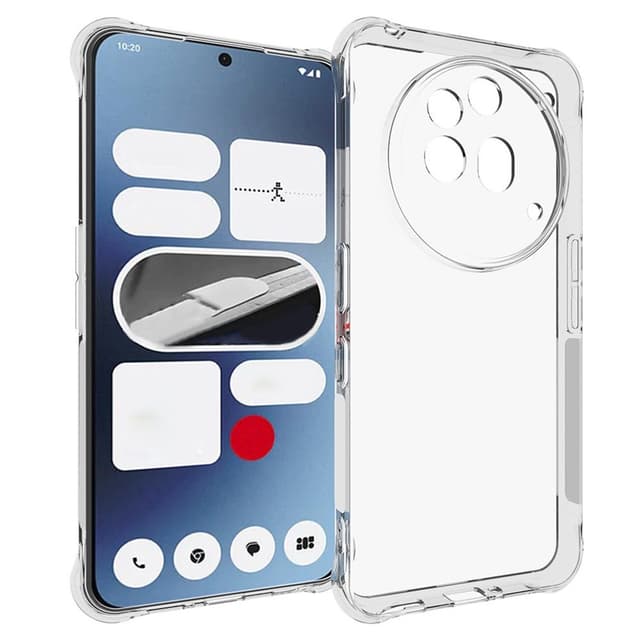 SKALO Nothing Phone (3a) Pro 5G Extra strong TPU Cover - Gennemsigtig