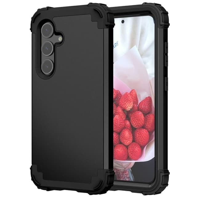 SKALO Samsung A26 5G Armor L-Style Suojakuori - Musta