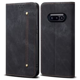 SKALO Nothing Phone (3a) 5G Jeans Flip Cover - Sort