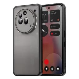 SKALO Nothing Phone (3a) Pro 5G Color Bumper Frosted Suojakuori - Musta