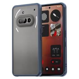 SKALO Nothing Phone (3a) 5G Color Bumper Frosted Cover - Blå