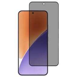 SKALO Xiaomi 15 Privacy Skärmskydd Härdat Glas - Musta