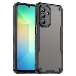SKALO Samsung A26 5G Armor Hybrid Frosted Suojakuori - Musta
