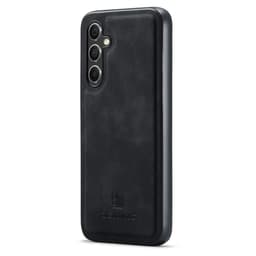 DG MING Samsung A36 5G Premium PU-læder Hybrid Cover - Sort