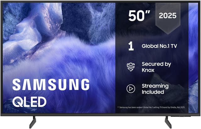 Samsung 50” QEF1 4K QLED Smart TV (2025)