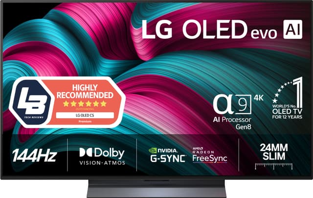 LG 48" C5 4K OLED evo TV (2025)
